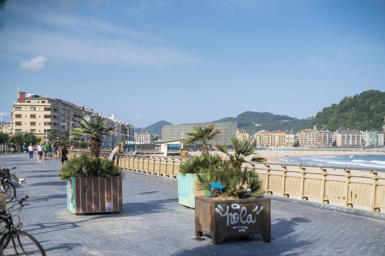 Sagues Beach Apartment ซานเซบาสเตียน ภายนอก รูปภาพ